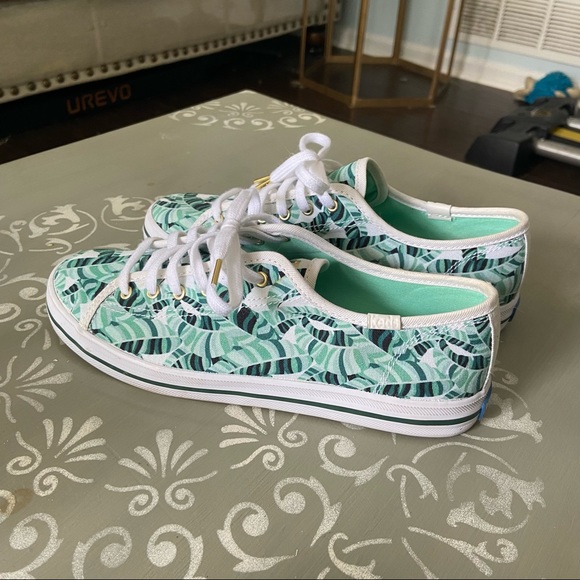 Keds x Sunnylife Green Leaf Sneakers - Picture 2 of 11